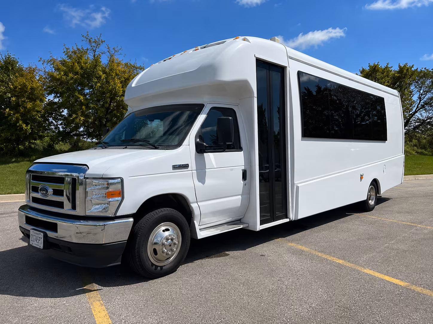 orem party bus booking step 1