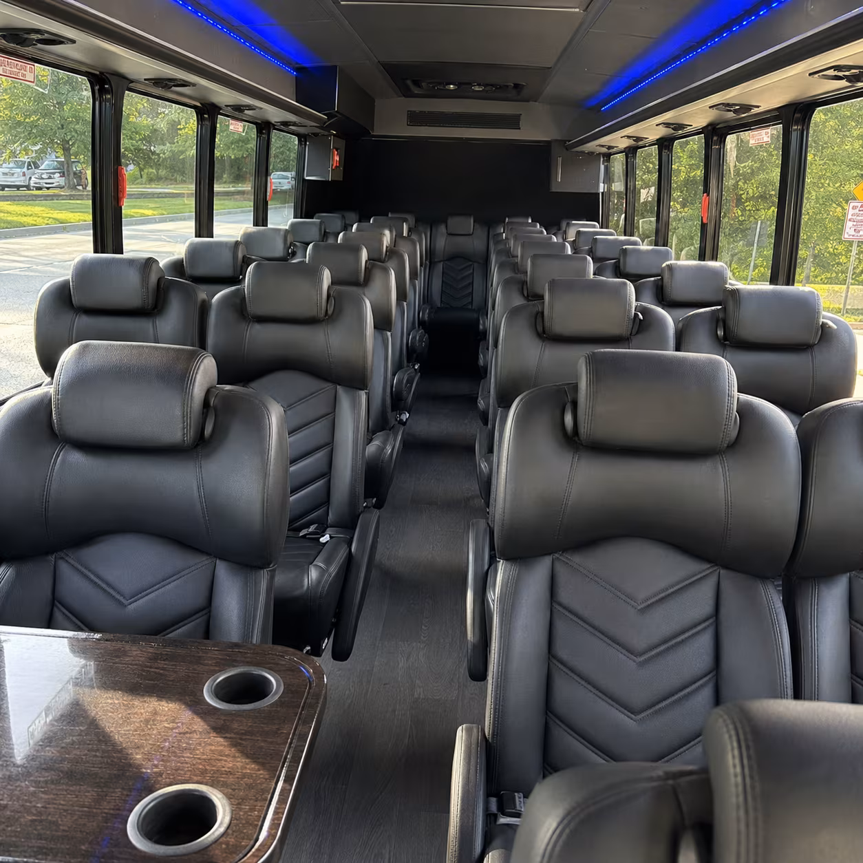 orem religious group transportation onboard seating