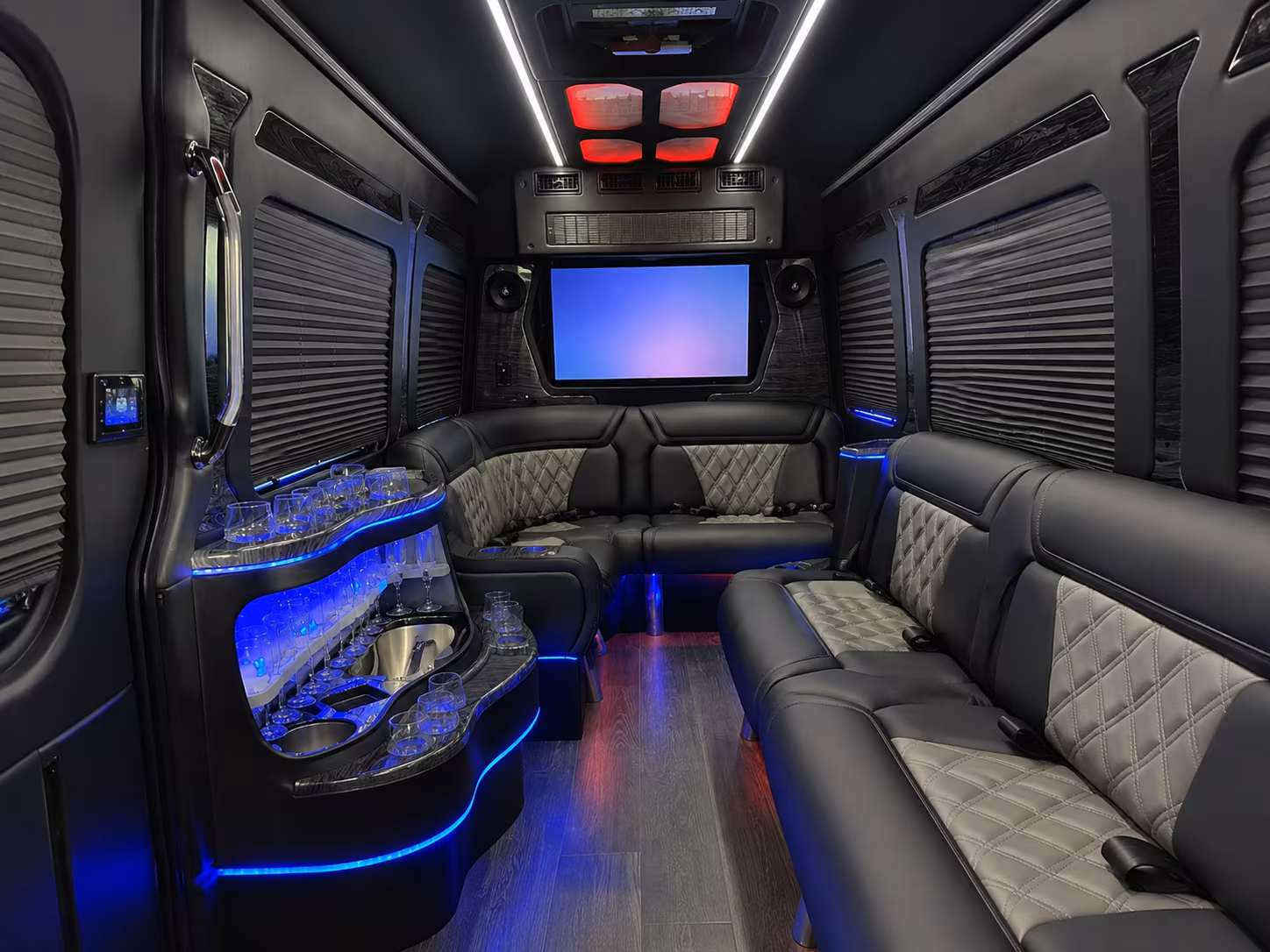 wedding quinceanera shuttle buses across utah valley